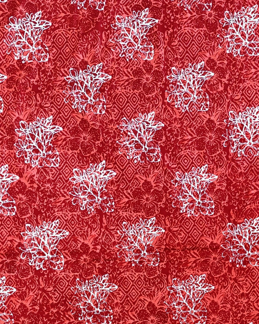 CORAK Rentak Warisan Merah Delima ONE & ONLY batik