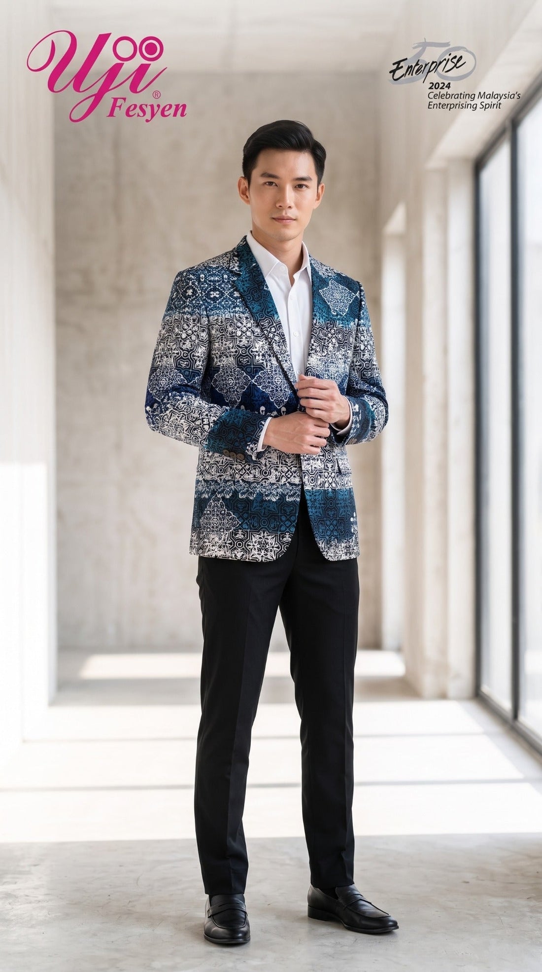 Corporate Batik blazer guide for organisations in Malaysia by Uji Fesyen