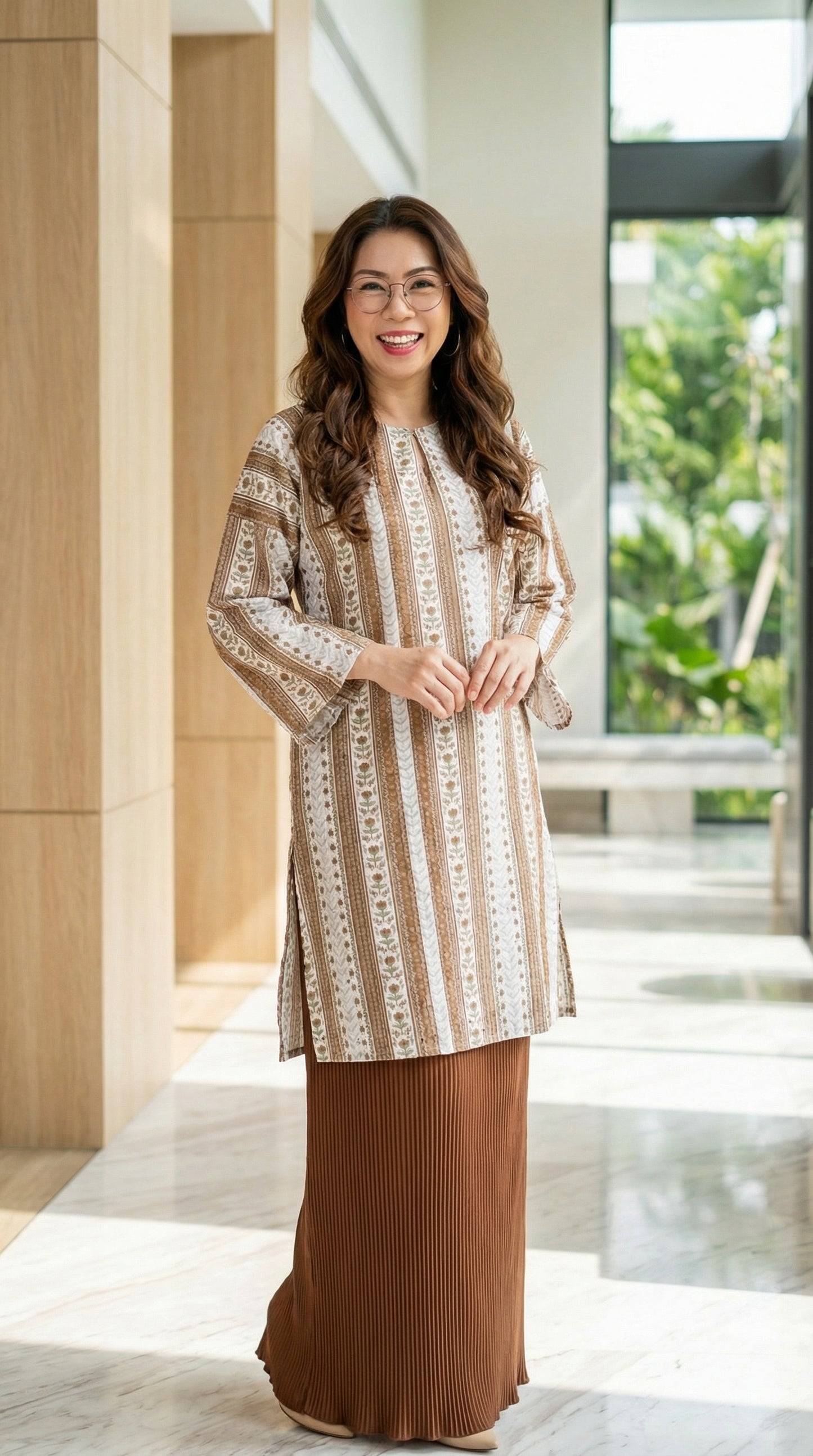 Kurung Baggy Mawar