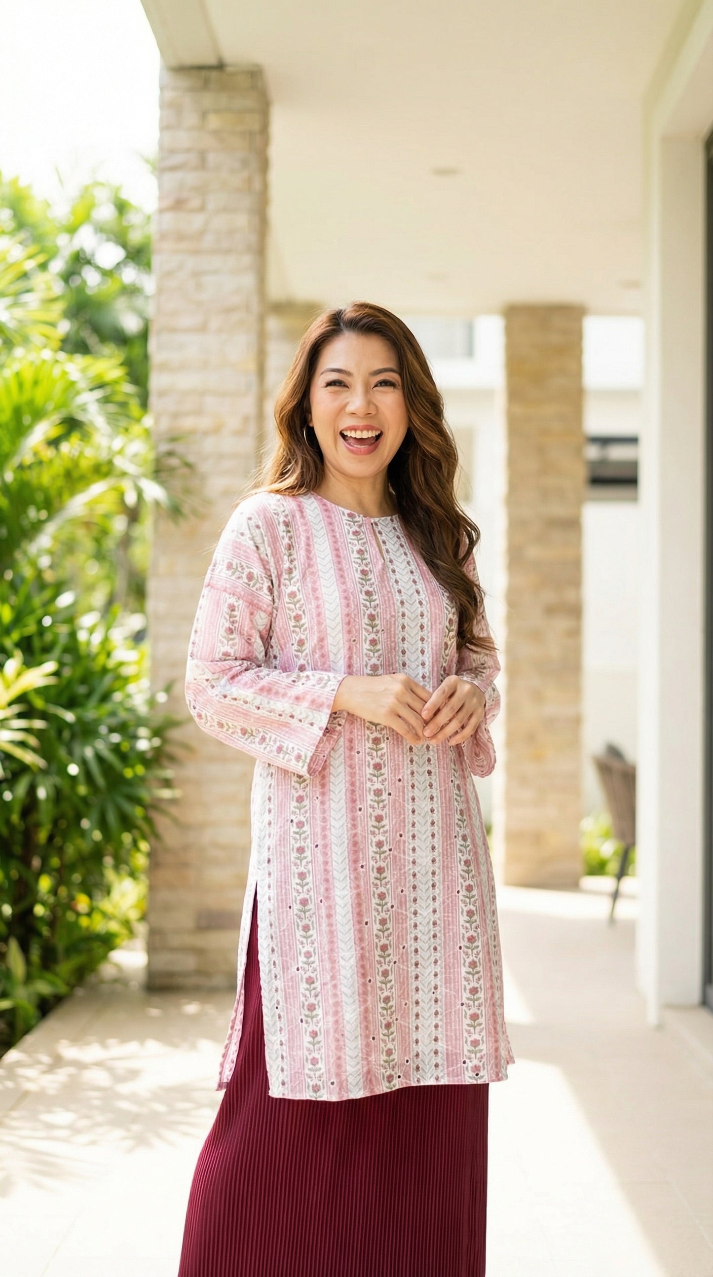 Kurung Baggy Mawar