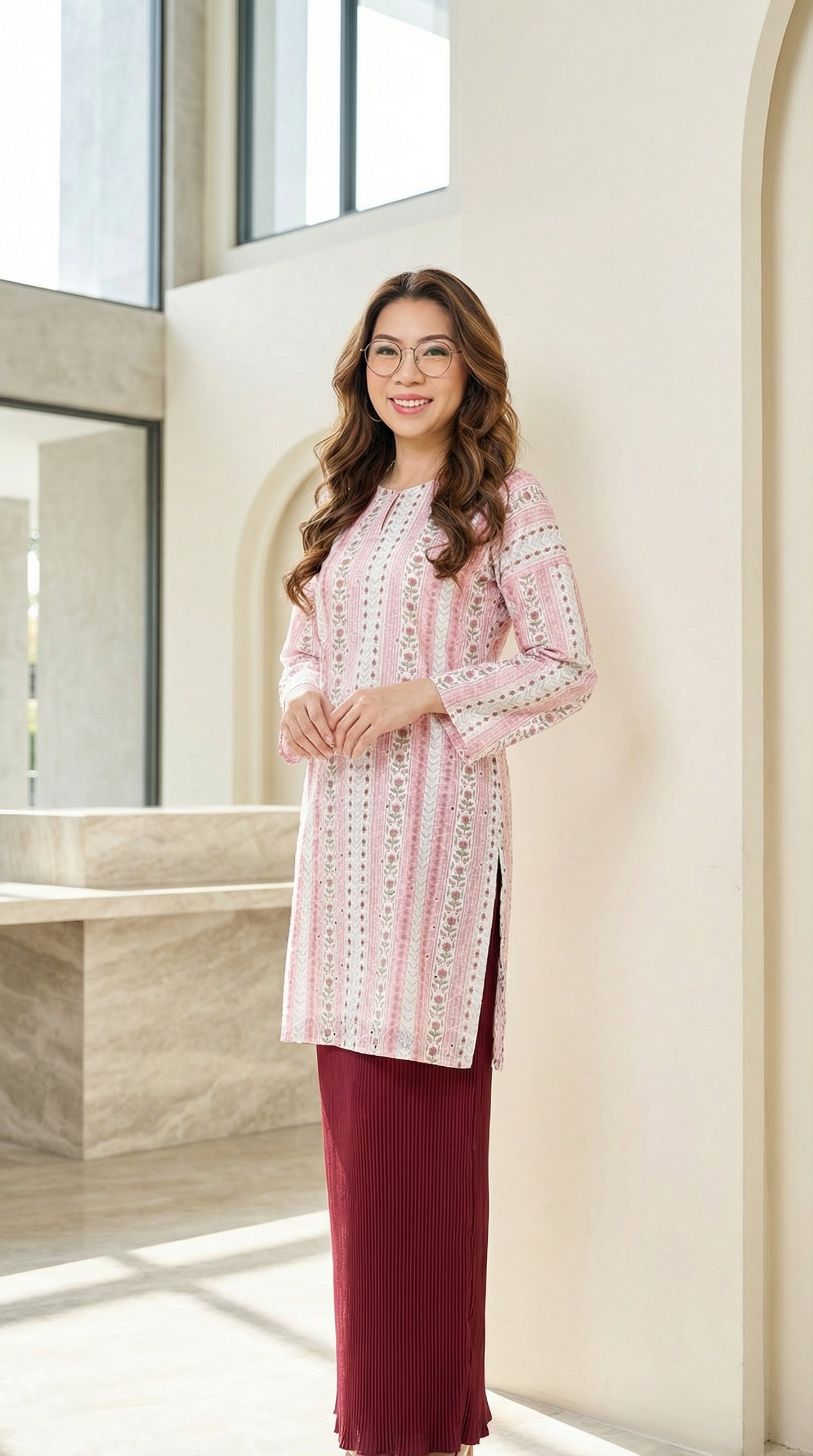 Kurung Baggy Mawar