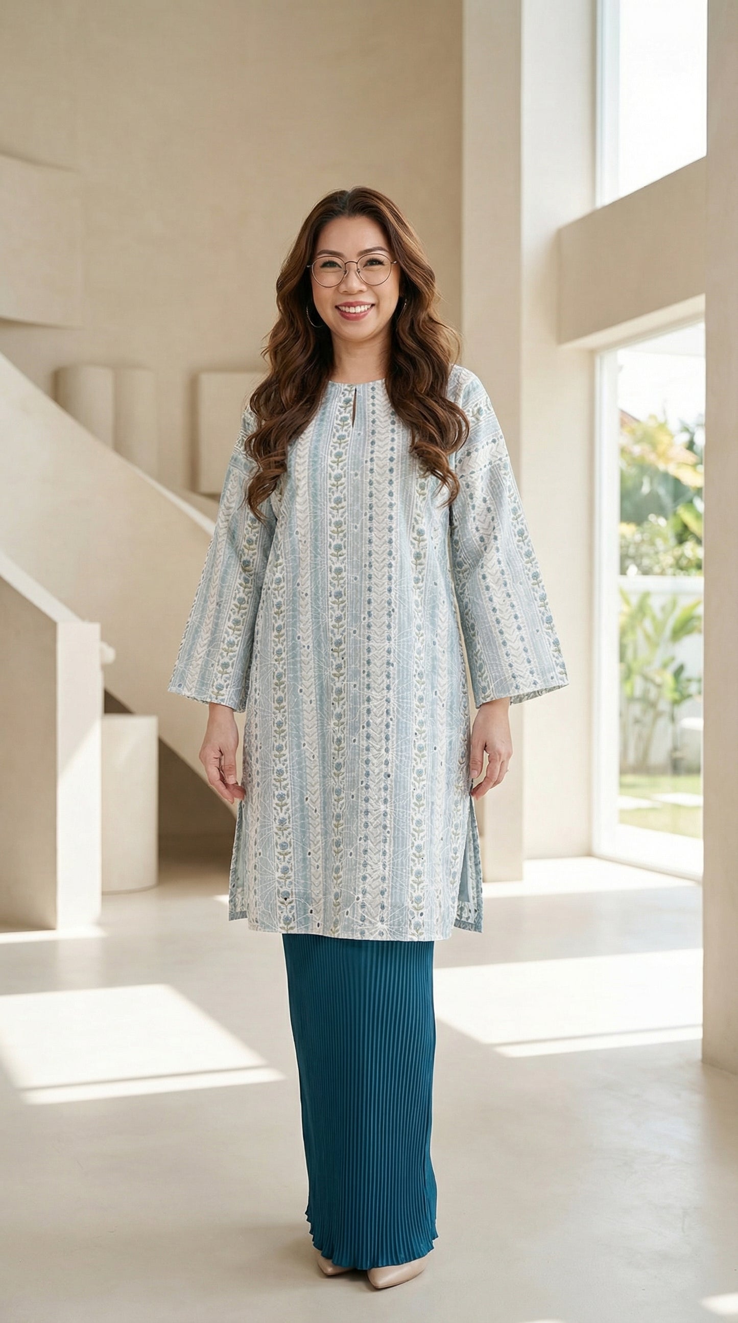 Kurung Baggy Mawar