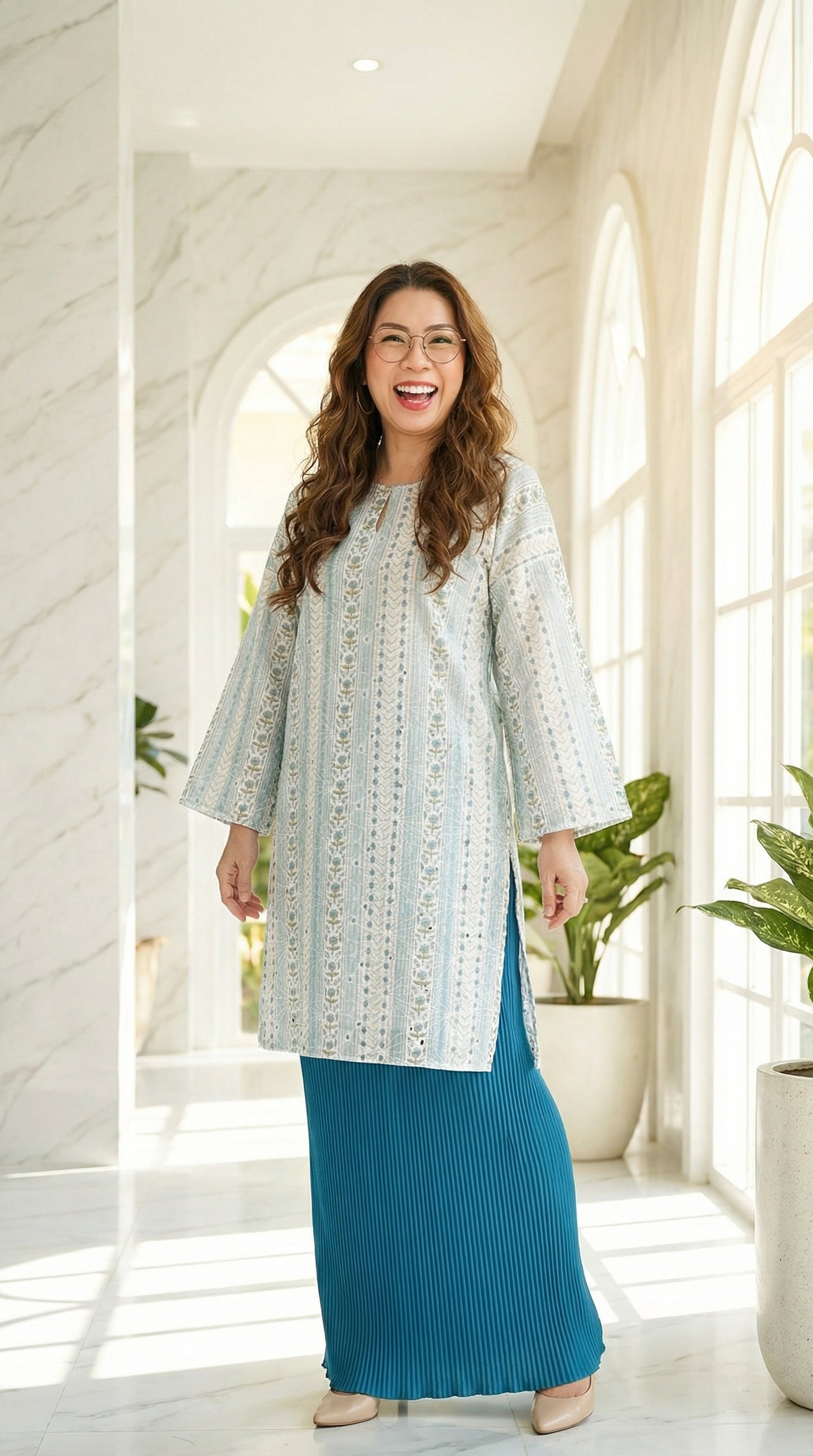 Kurung Baggy Mawar