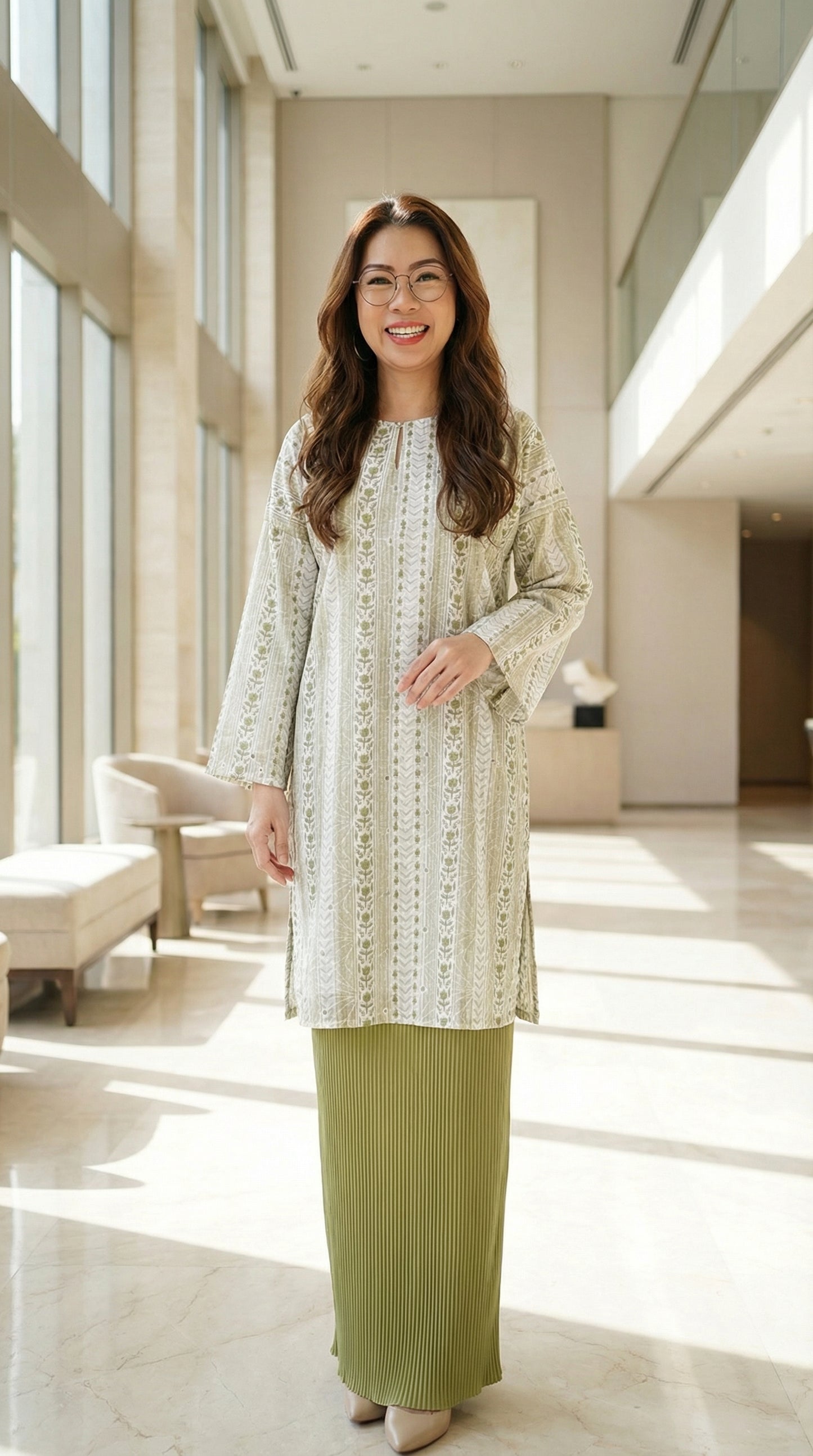 Kurung Baggy Mawar