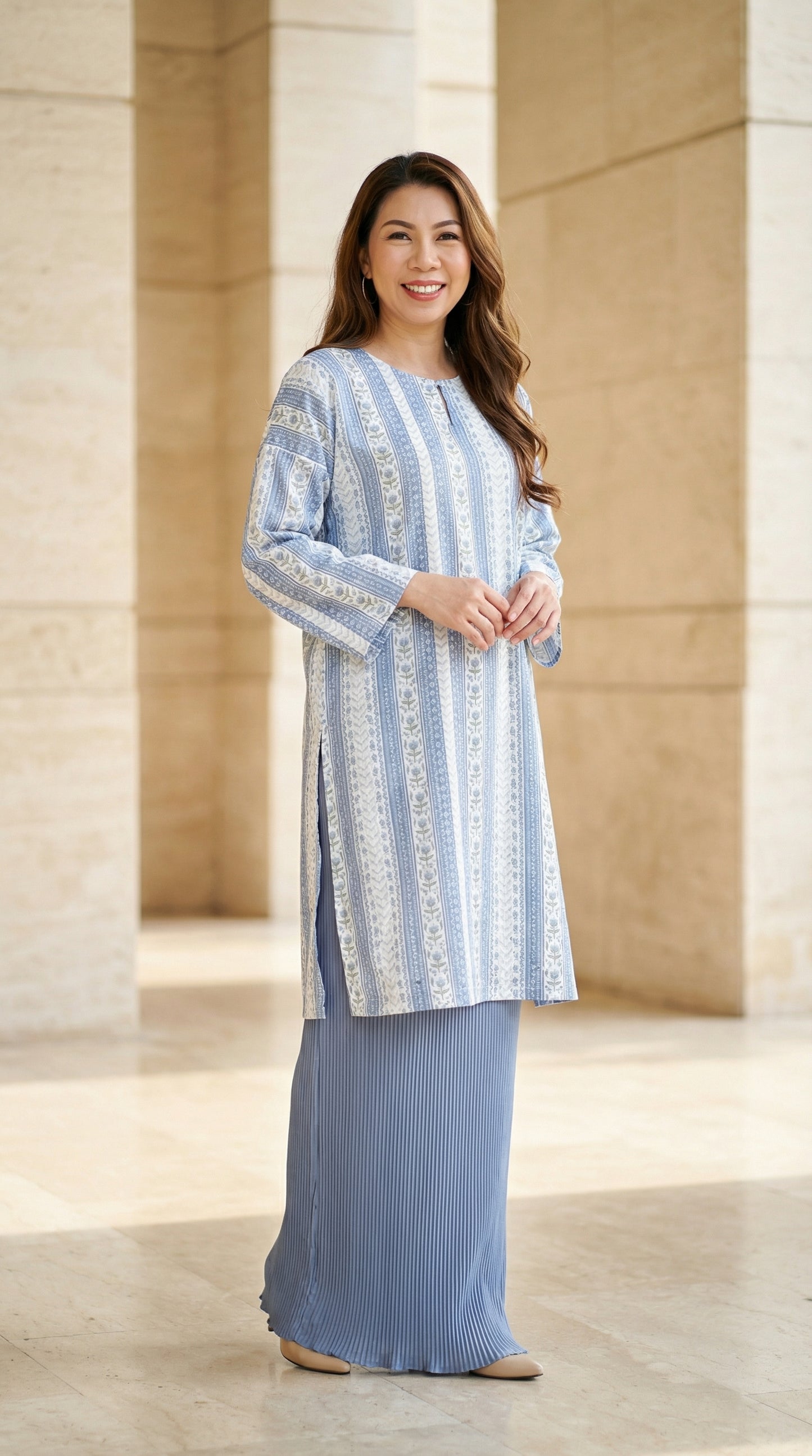 Kurung Baggy Mawar