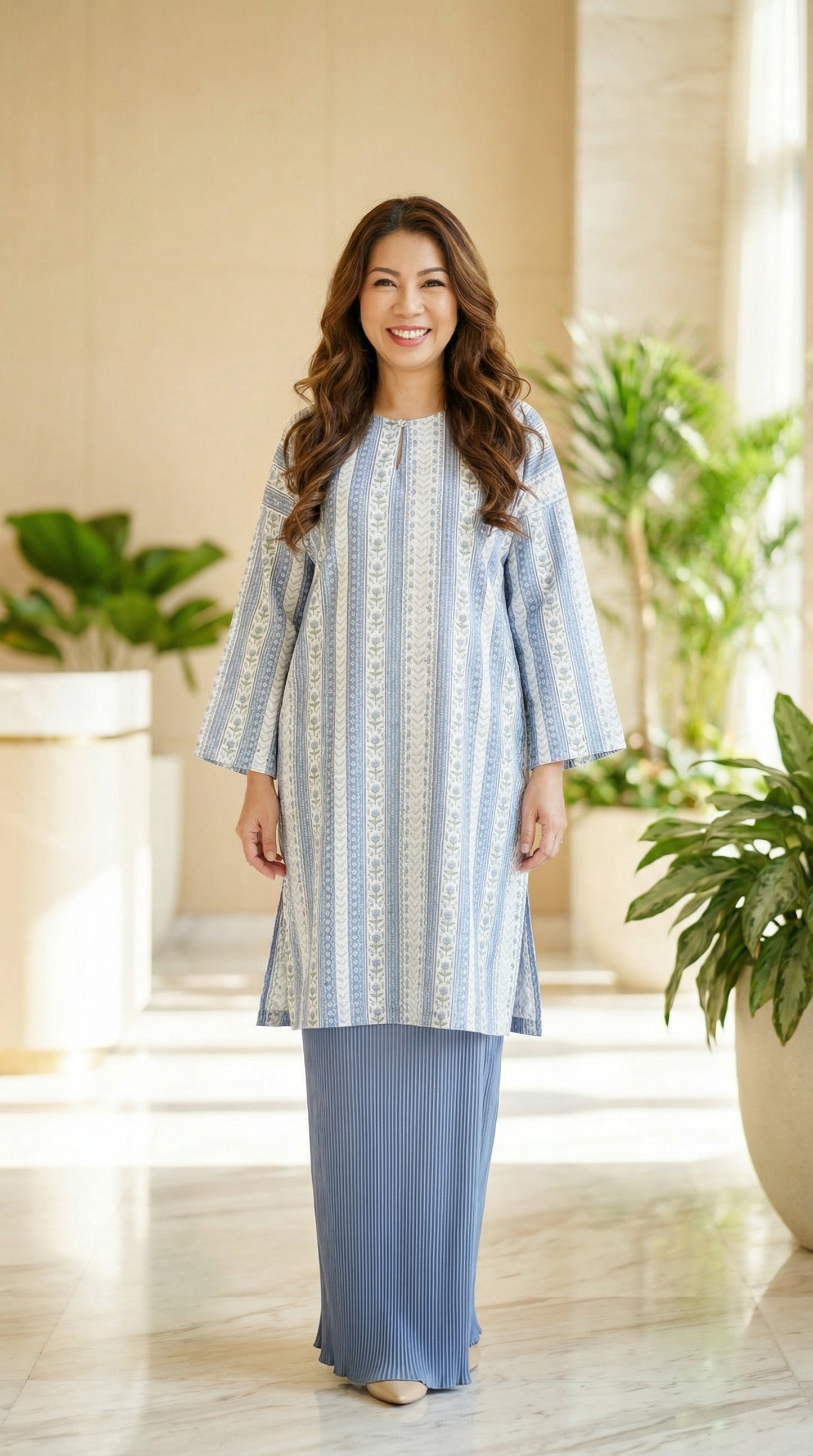 Kurung Baggy Mawar