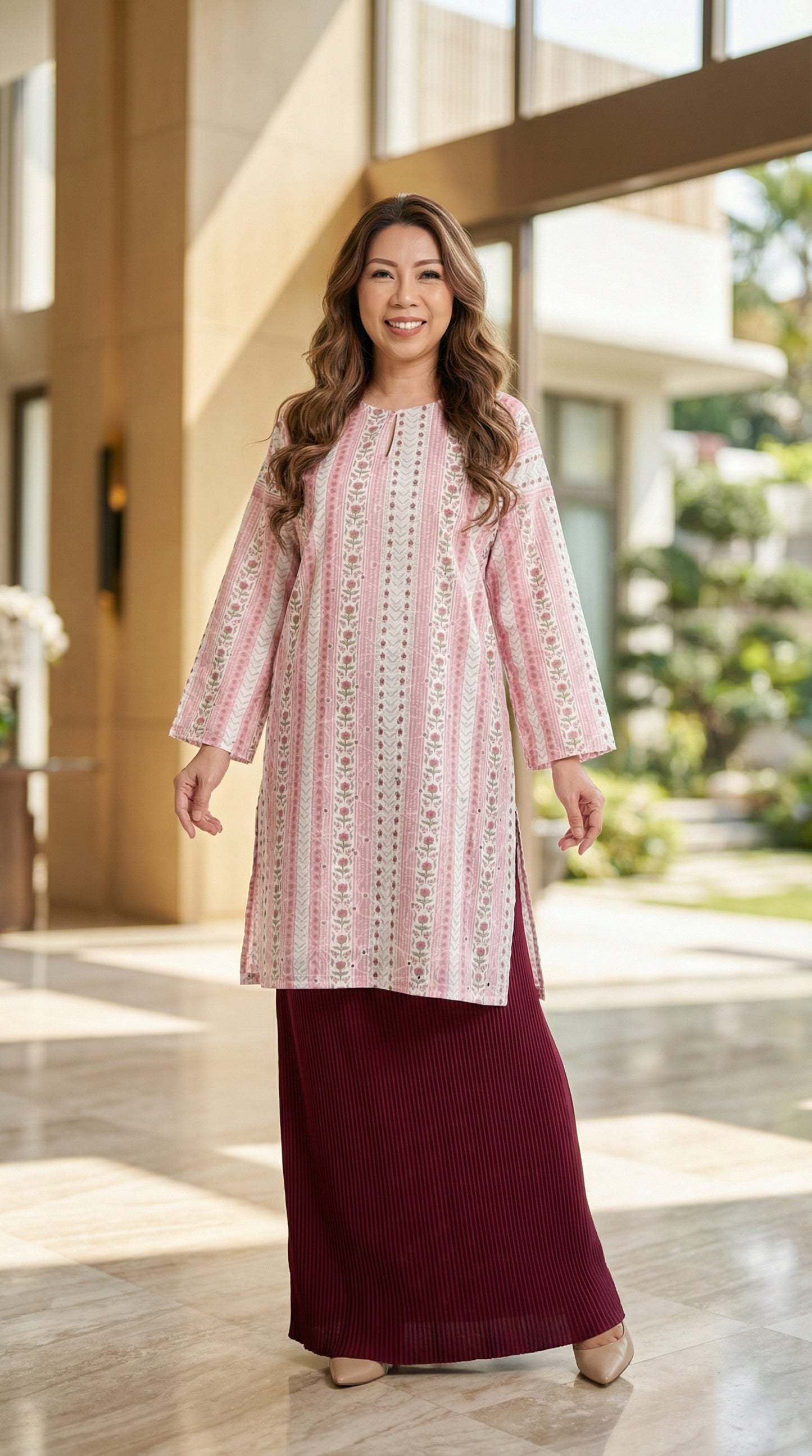 Kurung Baggy Mawar