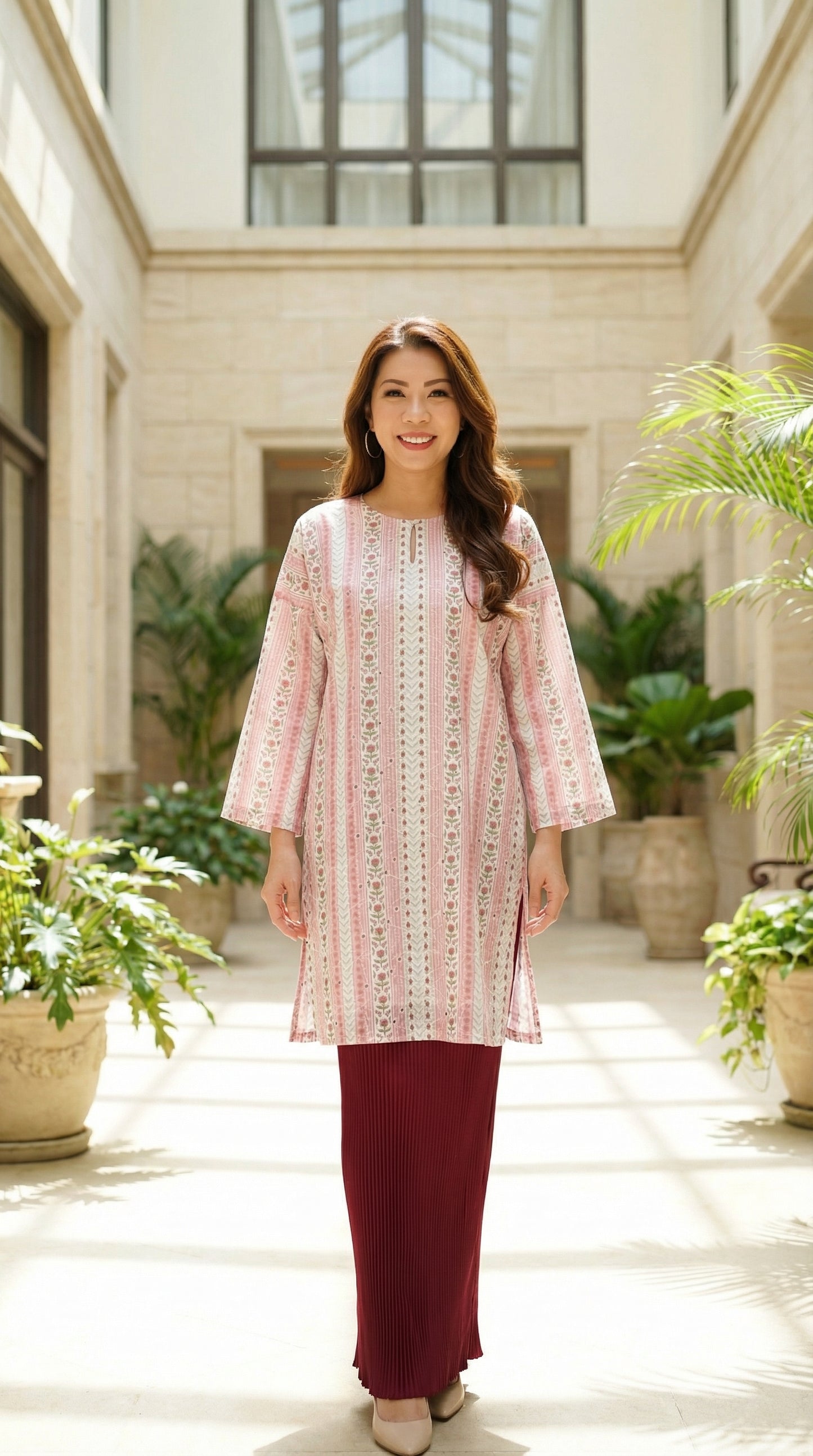 Kurung Baggy Mawar