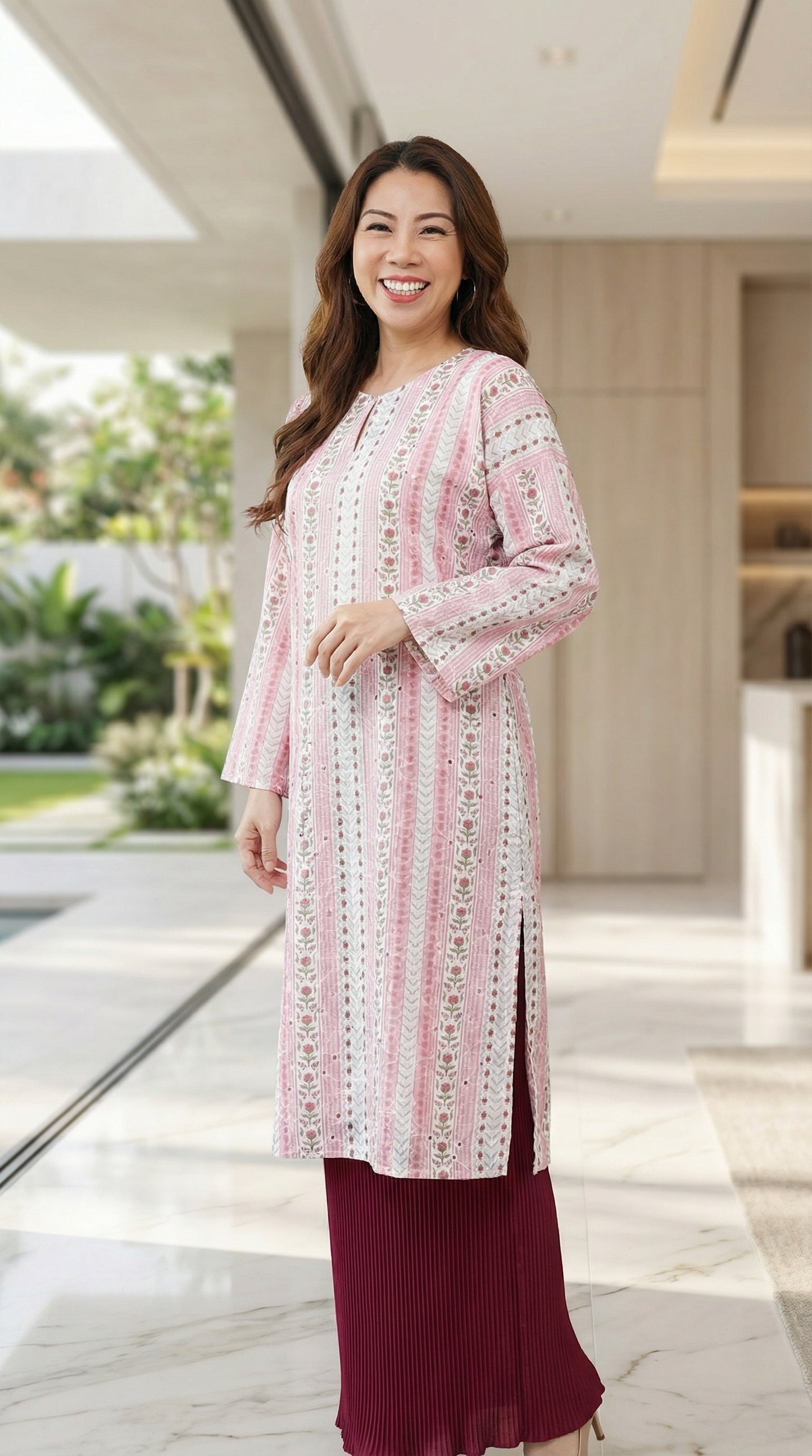 Kurung Baggy Mawar