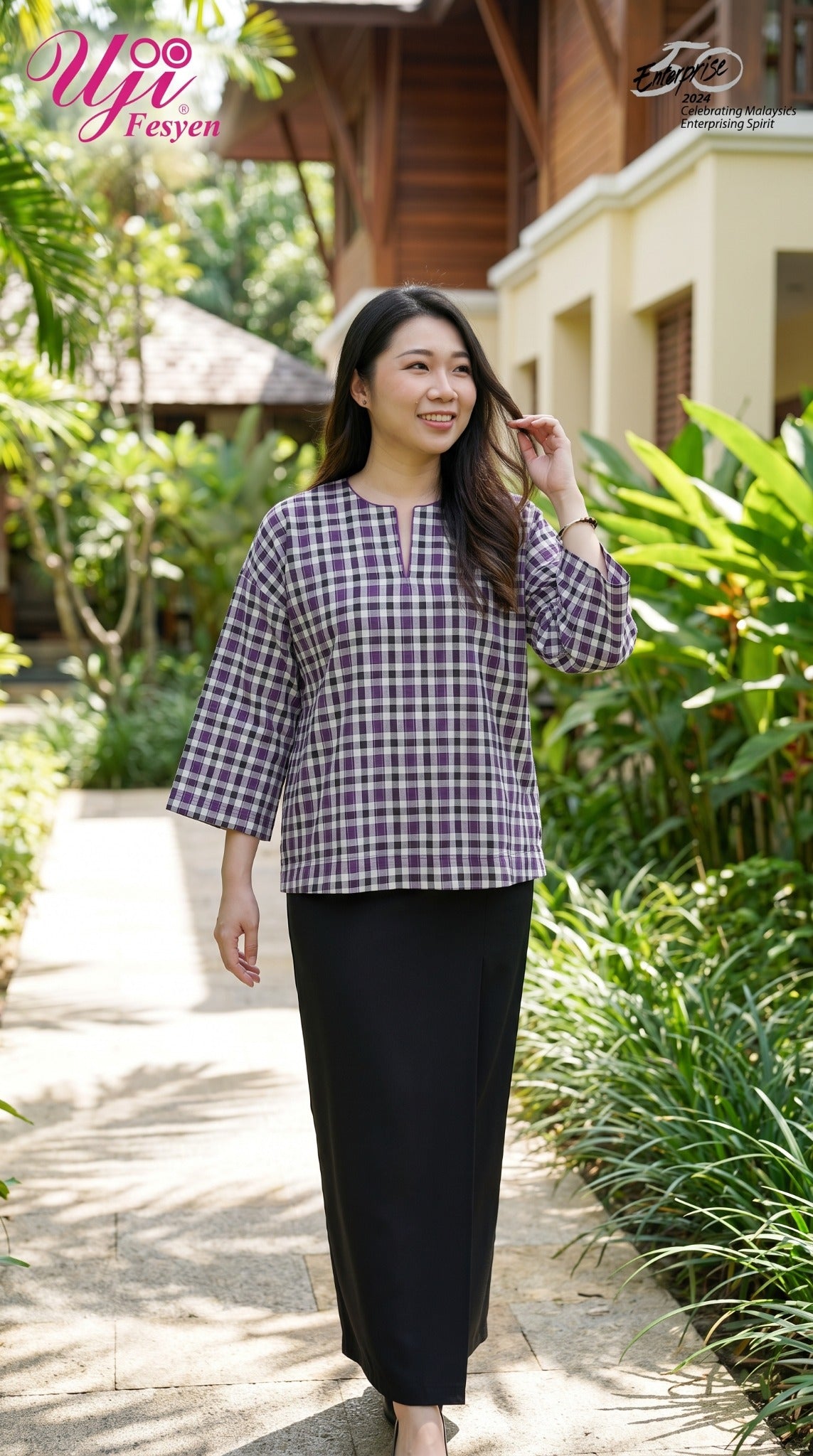 Uji® Kedah Made For You™ — Your Fabric, lifestyle view | Uji Fesyen