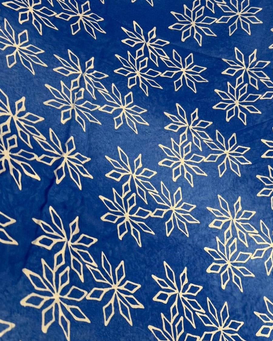 RONA Bunga Bintang Indigo Ivory ONE & ONLY batik