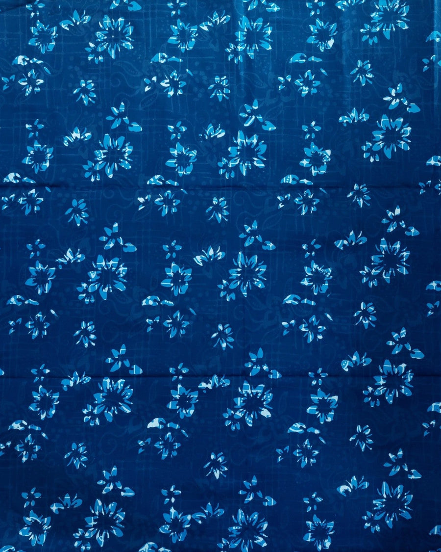 TEDUH Embun Flora Nila Biru ONE & ONLY batik